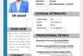 Sagar, Profile No.136G, Dr. at Mumbai, Birth Yr1995