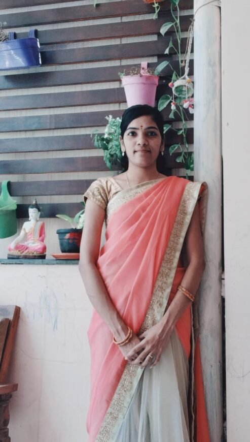 Mounika, Birth Yr 1993,B.Tech, 50K, MB, Profile No 880B