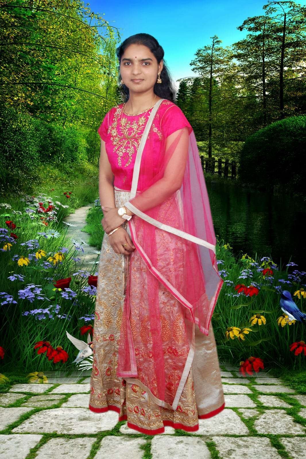 Niharika, Birth Yr1995, Btech, MB, 2nd March, Profile No 1019B